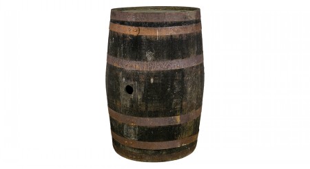 Reclaimed Oak Barrel (full)